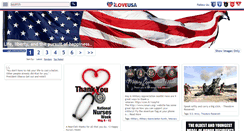 Desktop Screenshot of iloveusa.com